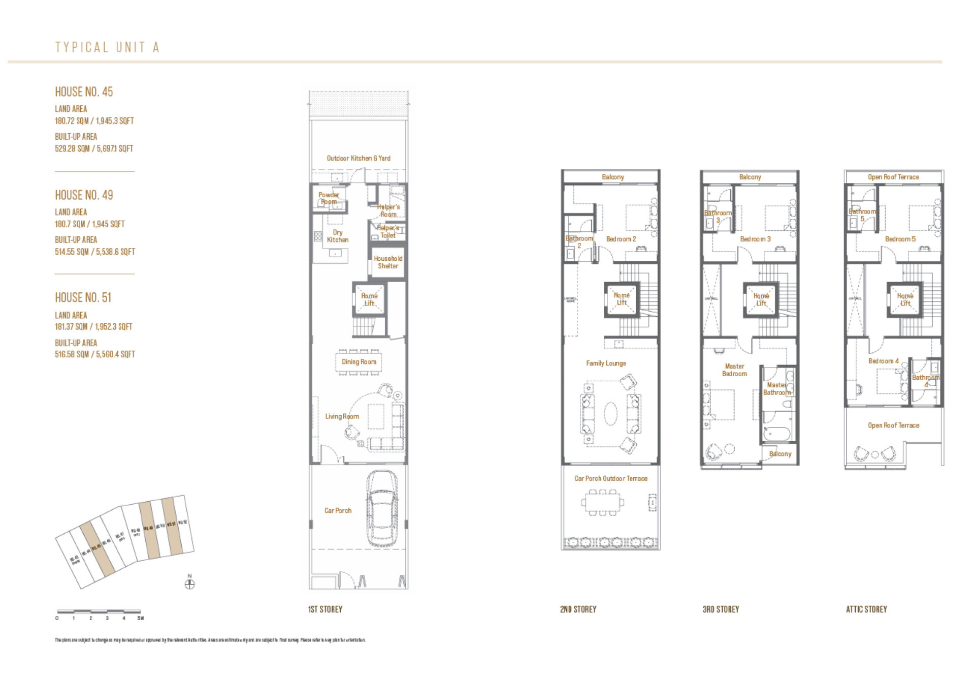 Springleaf Collection 5 Bedroom Floor Plan 1